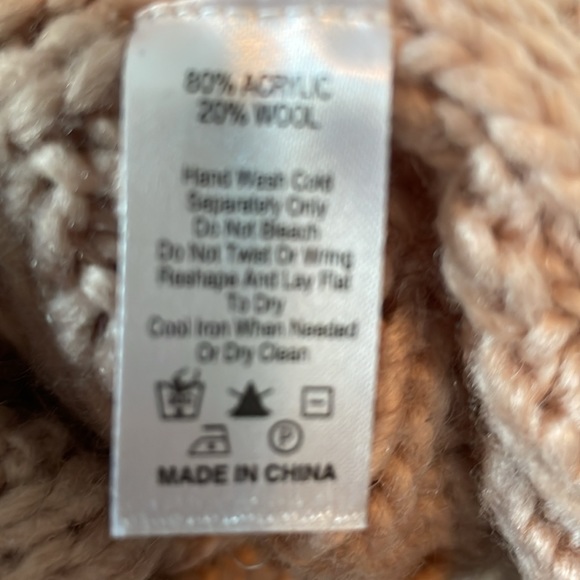 Marie Oliver Dusty Rose Palmer Popover Sweater Vest XS Open Side With Ties - Picture 6 of 7